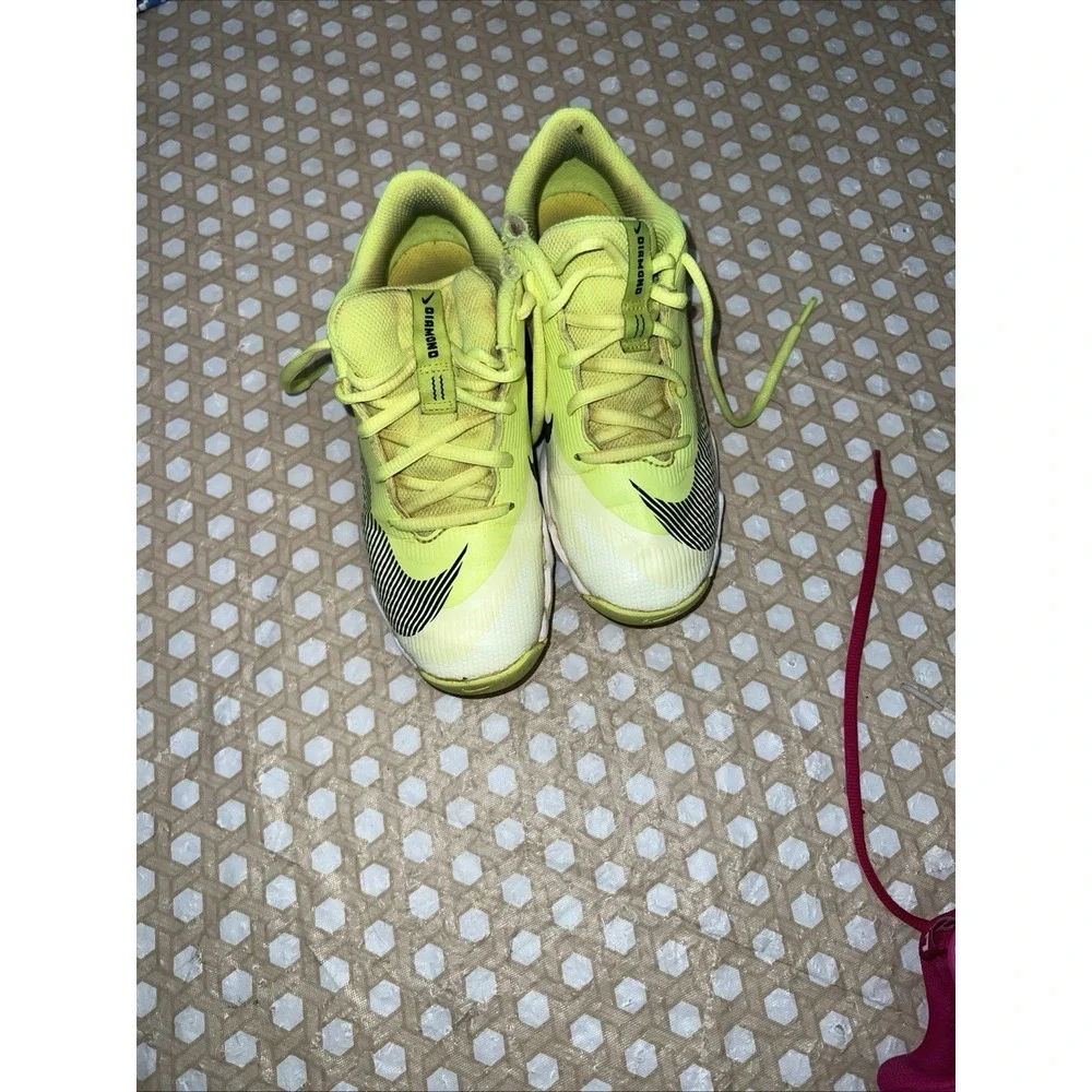 Nike Vapor Baseball  Cleats Yellow Size 3Y